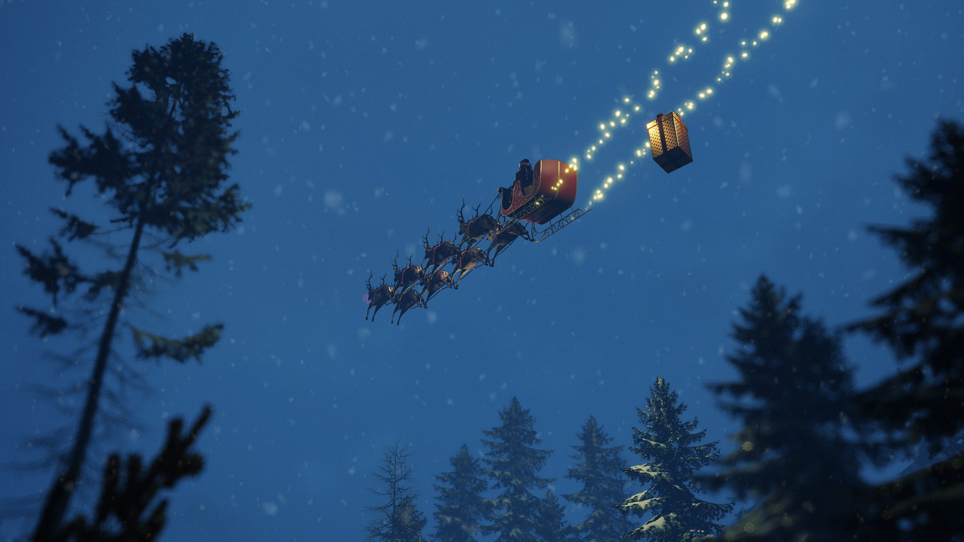 Сани Санты Rustmas Сани Санты в Rust